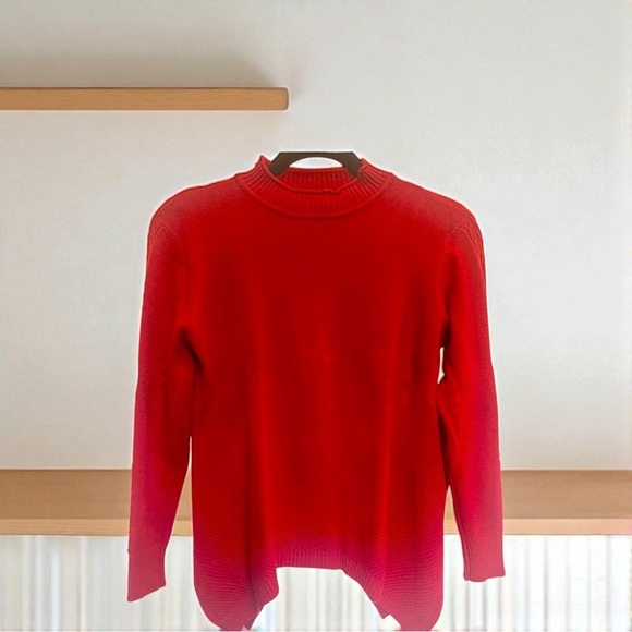 PATRIZIA LUCA | Milano Red Knit Sweater | NWOT | Size XL - Picture 2 of 11